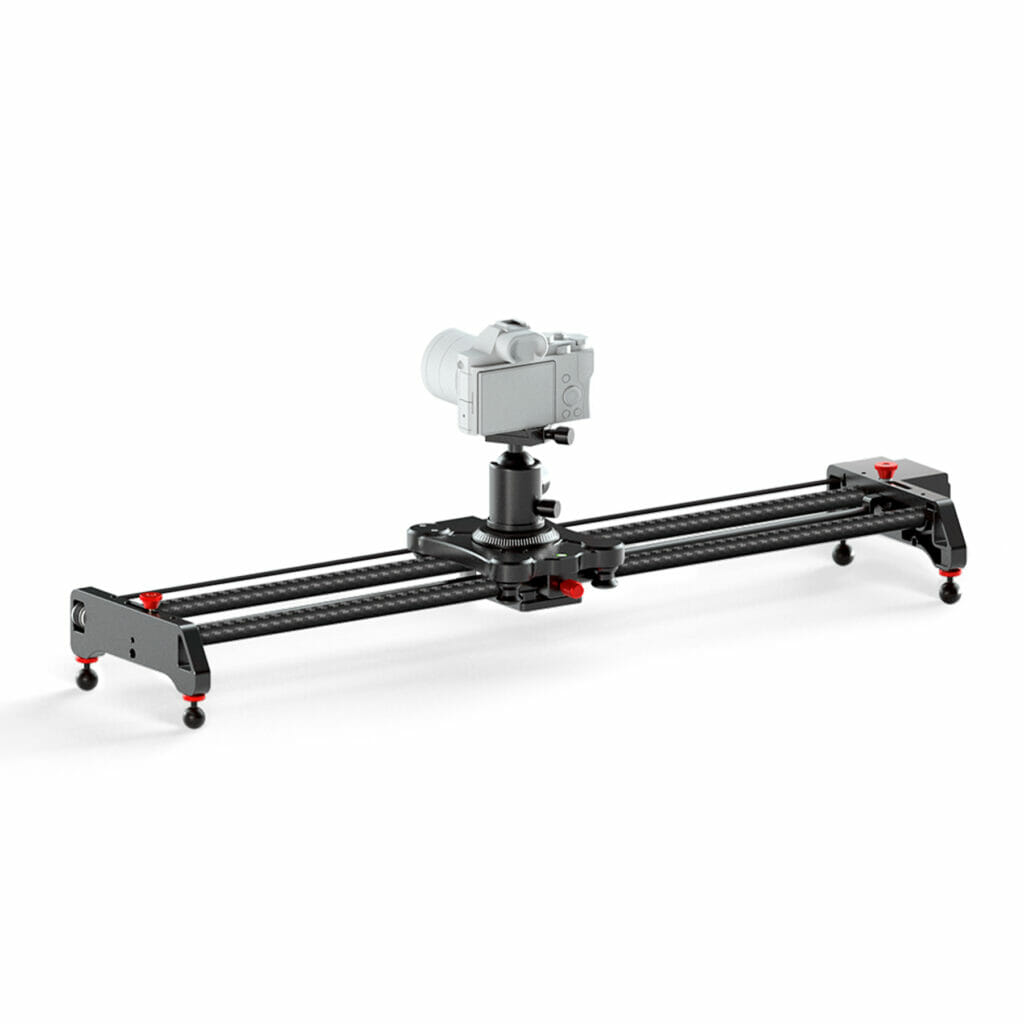 Titan 31” Carbon Fiber Slider for video and digital cameras – Dot