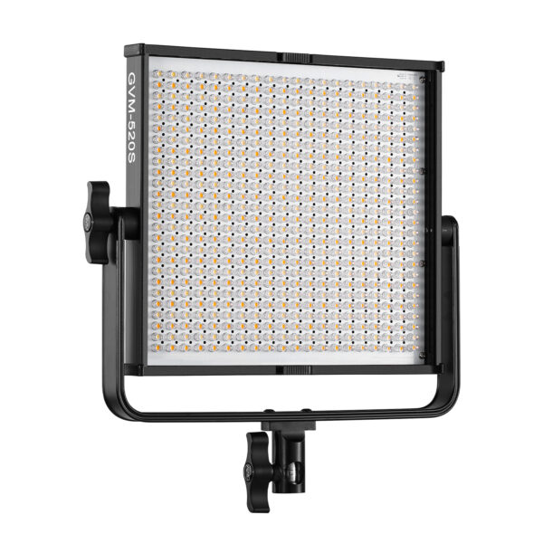 GVM-520S 30W High Beam High Brightness Bi-Color LED VIdeo Soft Light 2-Light-Kit - Image 3