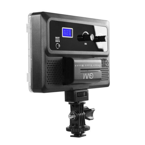 GVM RGB-10W 10W High Power RGB On-Camera Video Light With Bi-Color - Image 7