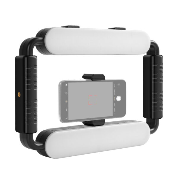 GVM TL-10S 10W Daylight with Bi-Color Soft board LED On-Camera Light - Image 3