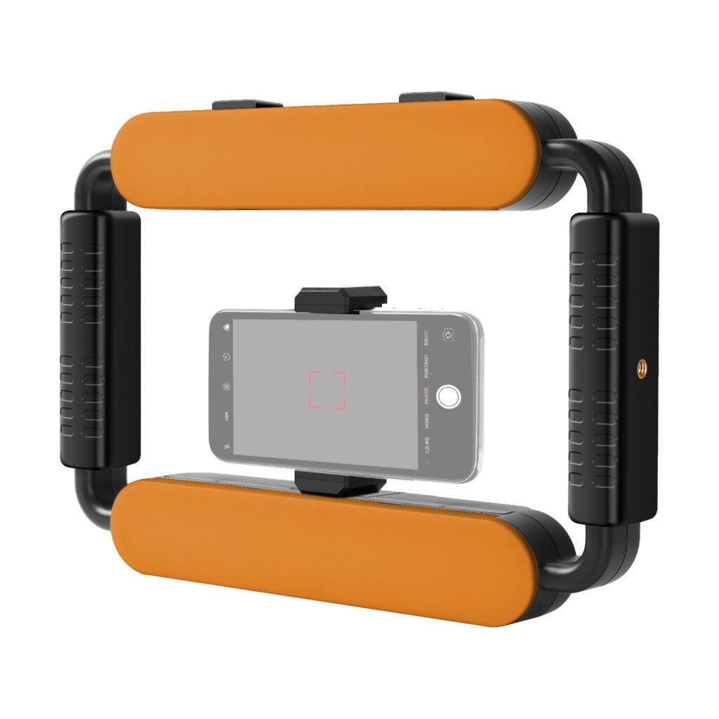 GVM LT10S Bi Color LED Smartphone Video Camera Rig Light