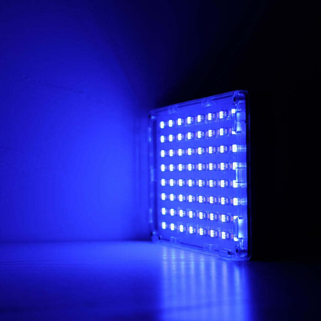 Blue on sale led panel