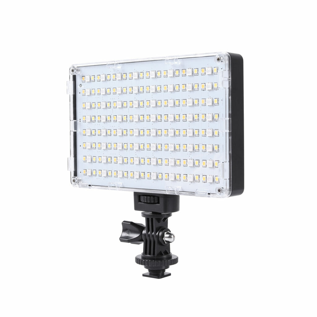 GVM RGB-10S LED On-Camera Video Light RGB Light Panel