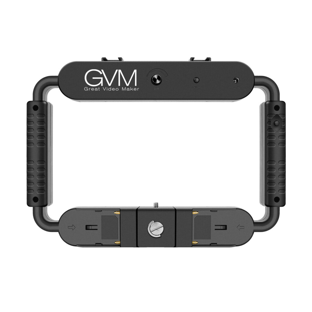 GVM LT10S Bi Color LED Smartphone Video Camera Rig Light