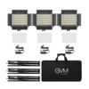 GVM-1000D 45W Bi-Color & RGB 3-Video-Light-Kit - Image 6