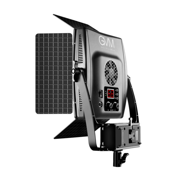 GVM-LT100S 100W High Power Bi-Color Lens Light beads Video Lighting Kit - Image 4