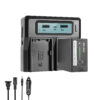 GVM BP-A60 Dual Charger with Battery for Canon C300 Mark II, C200 & C200B (6800mAh)