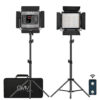 GVM-480LS 29W Bi-Color LED Video  Soft Light 2-Video-Lgiht Kit