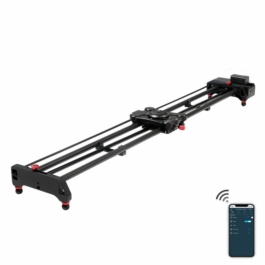 GVM SLIDER120 Wireless Professional Carbon Fiber Motorized Camera Slider (48″) GVM Official Site