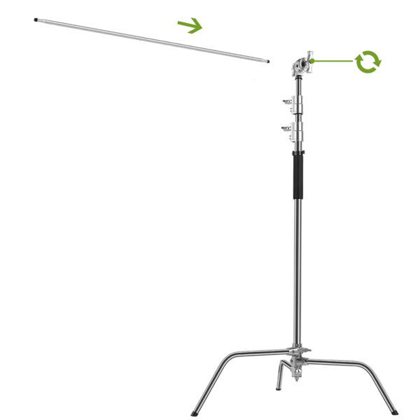 GVM C330 Turtle Base C Stand Grip Arm Kit - Image 7
