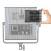 GVM-VM-F970 6600mAh Li-ion Batteries with Dual Charger and V-Mount Adapter - Image 10