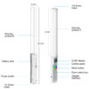GVM-T20R 20W RGB & Bi-Color Wand Light 2Pcs - Image 7