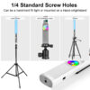 GVM-T20R 20W RGB & Bi-Color Wand Light 2Pcs - Image 8