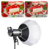 GVM-G100W 90W High Power LED Spotlight Bi-Color Studio Lighting Kit with Lantern Softbox - Image 3
