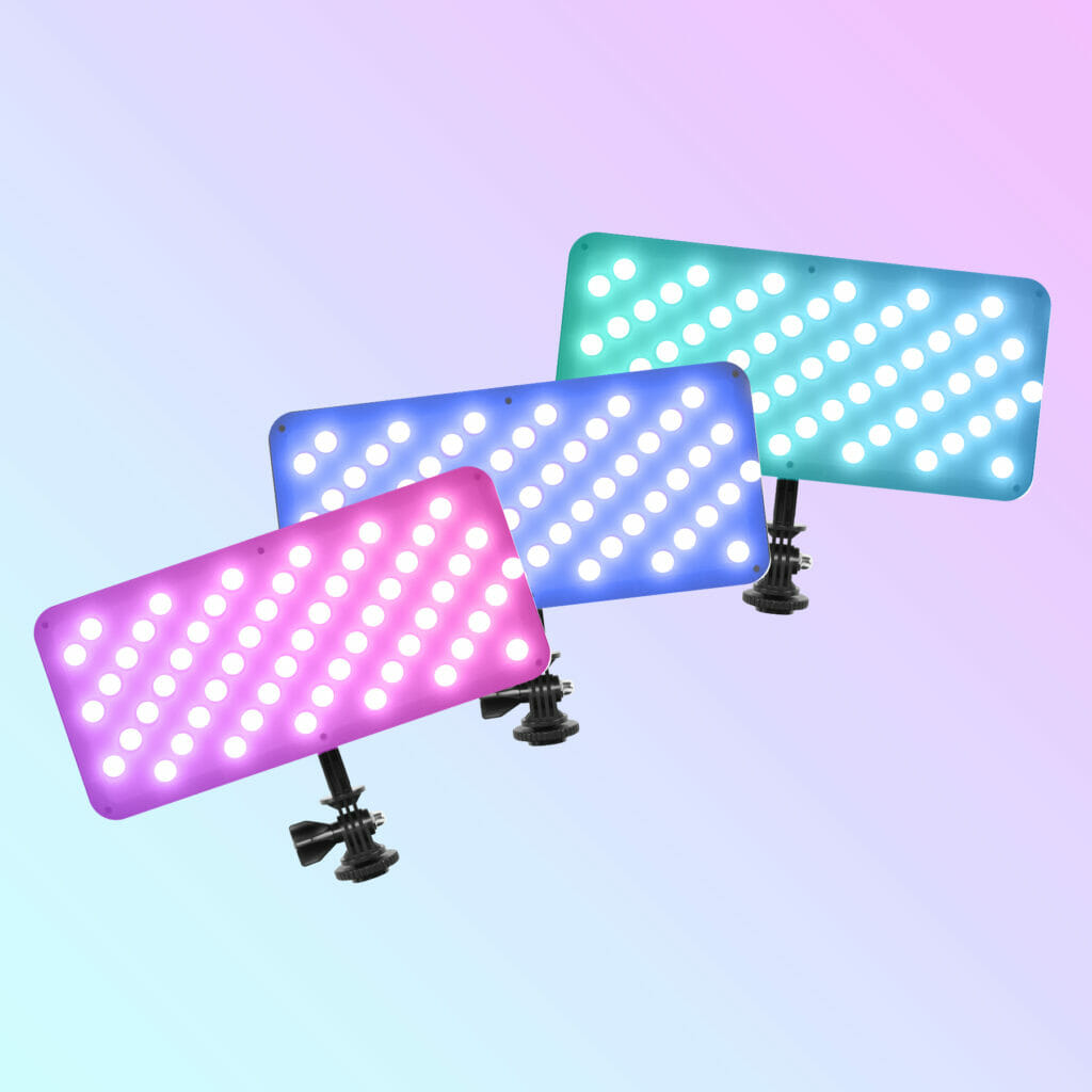 GVM 20W High Power RGB Camera Video Light With Bi-Color 1 主图 1 1