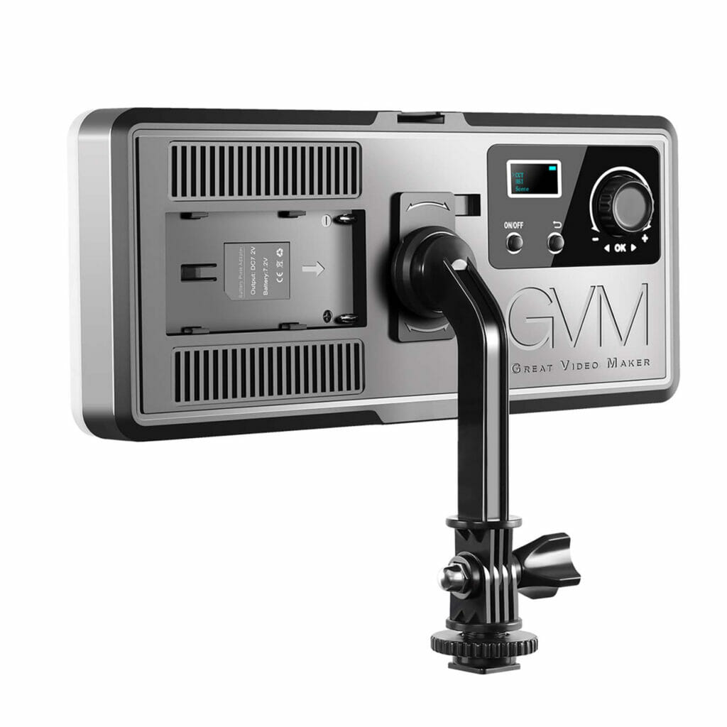 GVM 20W High Power RGB Camera Video Light With Bi-Color 3 主图 4 1