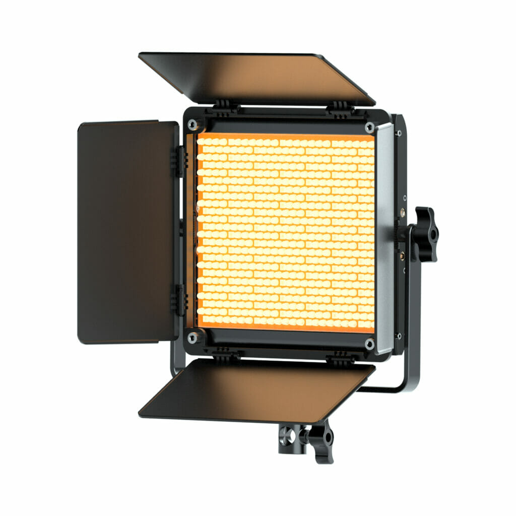 GVM-850D 40W High Beam Bi-Color and High Power RGB Video Lighting Kit 2-Video-Light-Kit 4 侧面 1