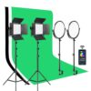 GVM Professional RGB & Bi-Color Lighting Kit 800D RGB Light+Y60D256 Edge Light - Image 5