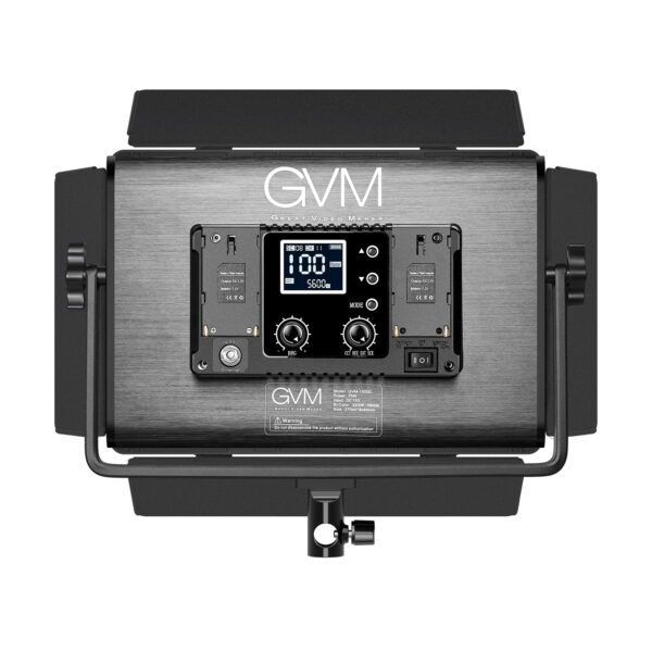 GVM-1300D 65W Powerful Bi-color and RGB Video Panel Light - Image 10