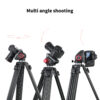 GVM 7017D Aluminum Video Tripod with Fluid Head System - Image 2