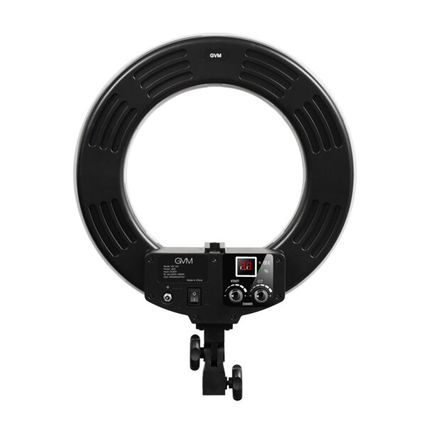 GVM-14S 45W Bi-Color LED Ring Light Kit (14") - Image 5