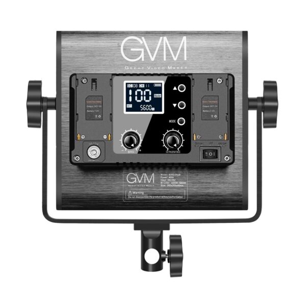 GVM Professional RGB Soft Lighting Kit Master-Slave Mode 800D RGB Light+80W Spotlight - Image 14