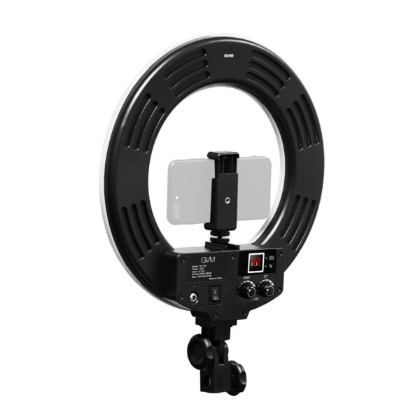 GVM-14S 45W Bi-Color LED Ring Light Kit (14") - Image 6