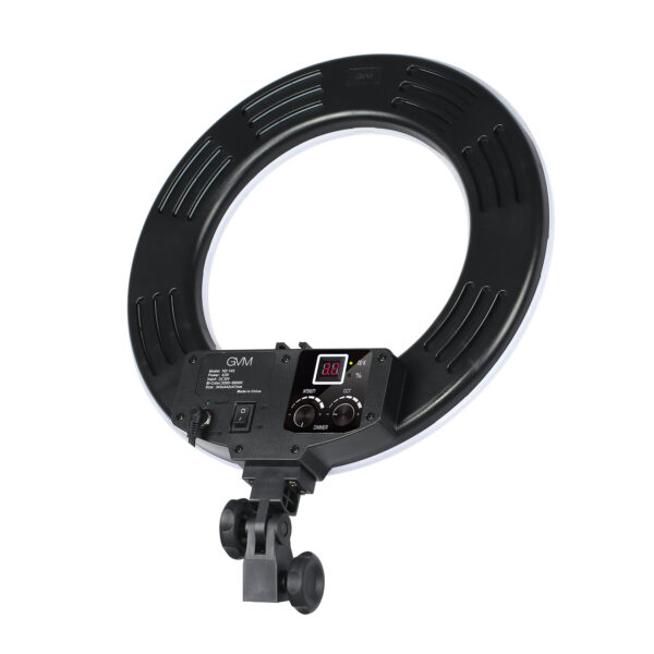 GVM-14S 45W Bi-Color LED Ring Light Kit (14") - Image 7