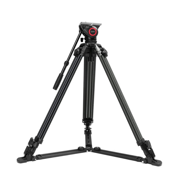 GVM 7017D Aluminum Video Tripod with Fluid Head System - Image 5