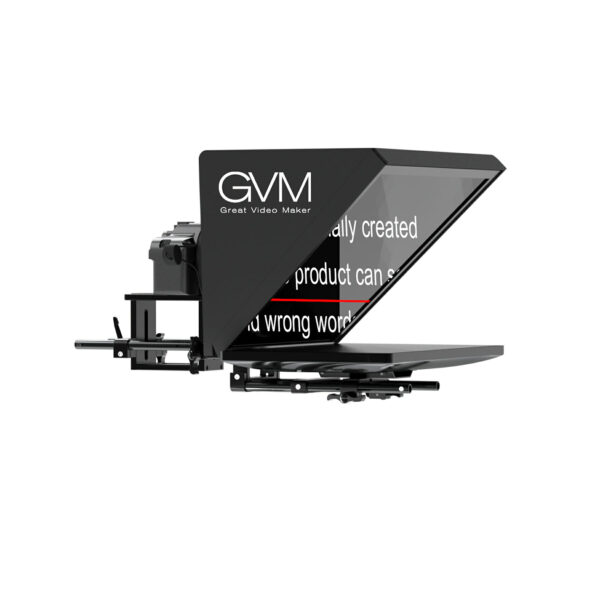 GVM TQ-LD Teleprompter for iPad Tablet & Smartphone with Bluetooth APP Control
