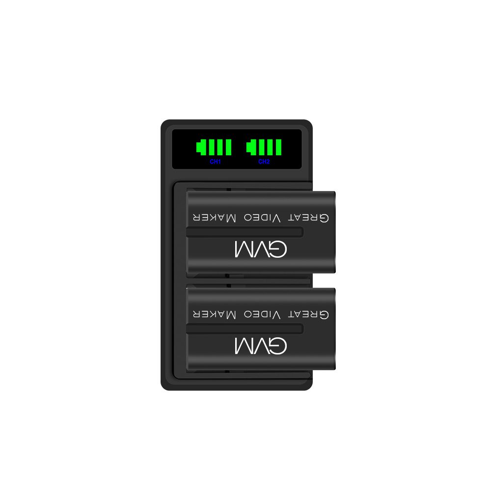 GVM-NP-F750 vs. GVM-NP-F970: Which Battery Powers Your Creative Workflow Best? 2 NP-F970 battery powered video light