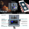 GVM LED-1200 65W Powerful Bi-color Video Panel Light Kit 3Pcs - Image 7