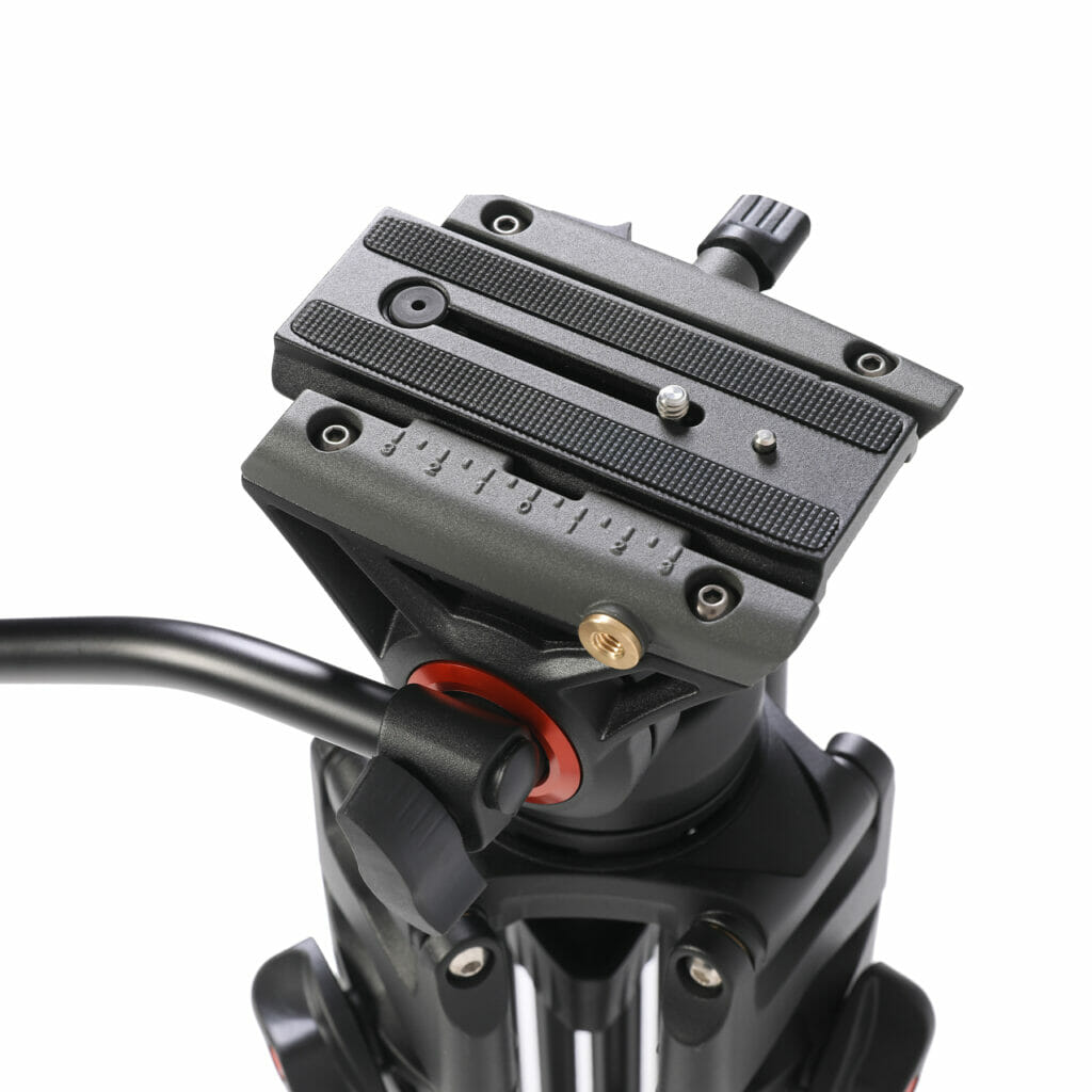GVM Aluminum Camera Video Tripod DX16 with Fluid Head System 2 快装板