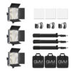 GVM LED-1200 65W Powerful Bi-color Video Panel Light Kit 3Pcs - Image 13