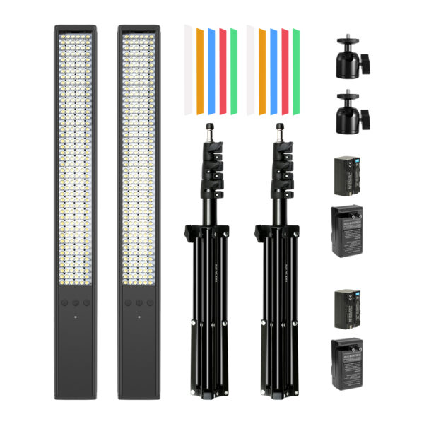 GVM-TD-JY258 Bi-Color Wand Light Kit 2Pcs - Image 17
