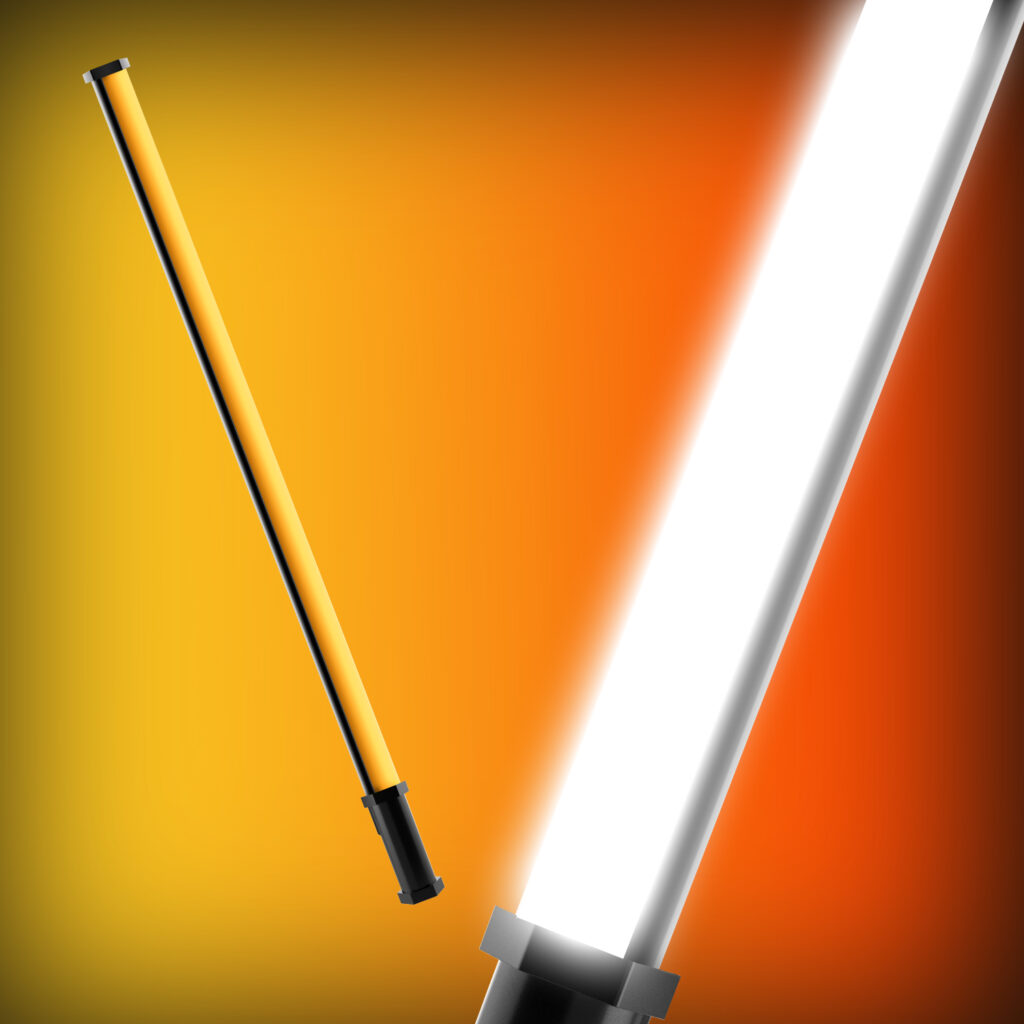 GVM-BD-100D RGB & Bi-Color Wand Light 2 Light Kit 3 详情 4