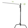 GVM C320 Turtle Base C-Stand & Grip Arm Kit (10.5', Black) - Image 7