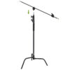 GVM C320 Turtle Base C-Stand & Grip Arm Kit (10.5', Black) - Image 4