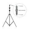 GVM 280-Z Stainless Steel Light Stand (9.2') - Image 3