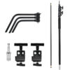 GVM C320 Turtle Base C-Stand & Grip Arm Kit (10.5', Black) - Image 12