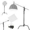 GVM C320 Turtle Base C-Stand & Grip Arm Kit (10.5', Black) - Image 11