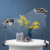 GVM On-Camera Bi-color LED Video Light 2-Light Kit with Bluetooth App Control & Power Supplies - Image 2