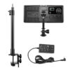 GVM On-Camera Bi-color LED Video Light with Bluetooth App Control and Power Supply - Image 3