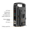 GVM Micro-Series BV-98 Li-Ion V-Mount 2-Battery with Dual Charger Kit - Image 6