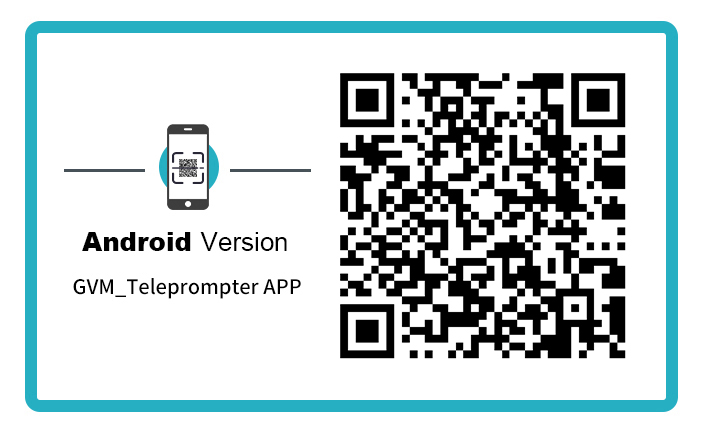 GVM Teleprompter APP 2 GVM Teleprompter4