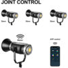 GVM-ST200R 200W Led Video Light RGB+Bi-Color Double Sided Daylight Balanced COB Light - Image 10