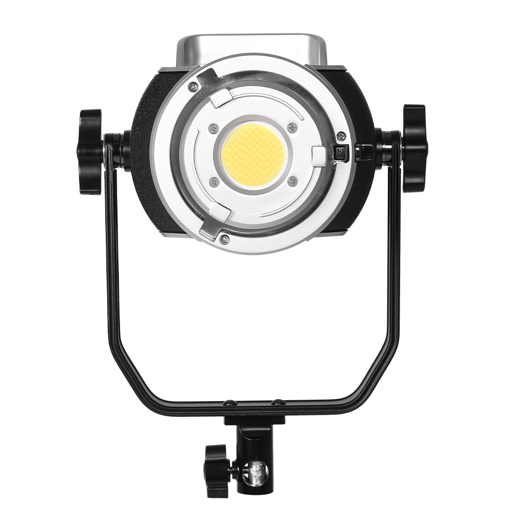 gvm 200w led video light with softbox