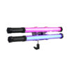 GVM 2-Pack RGB LED Light Stick Kit,20W Dimmable 3200K~5600K Bi-Color Handheld Light with Tripod Stand /360° Full Color/CRI 97+/8 Scenes/Bag for Camera Video Studio YouTube Product Photography Shooting - Image 3