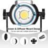 GVM-SD300S 300W Daylight High Power LED Monolight - Image 4
