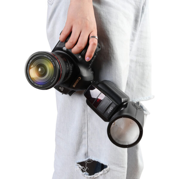 GVM TTL Li-Ion Camera Flash Speedlite for Canon and Nikon - Image 2